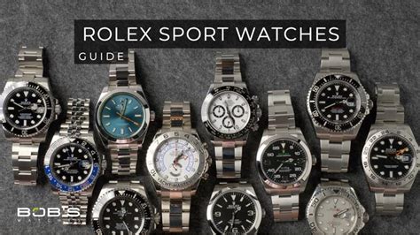 rolex sportstahl modelle|Rolex watches list.